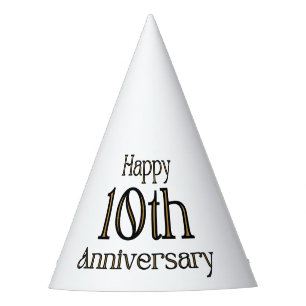 Feliz 10° aniversario Fiesta Gorra