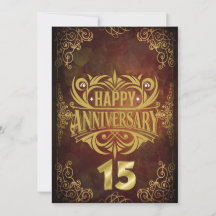 Feliz 15º Aniversario
