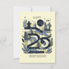 ¡Feliz 20 cumpleaños!
