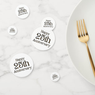 Feliz 25° Aniversario de la Mesa Confetti