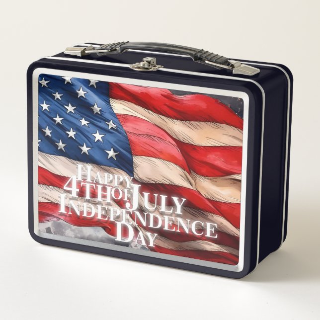 Feliz 4 de julio - Día de la Independencia (Anverso)