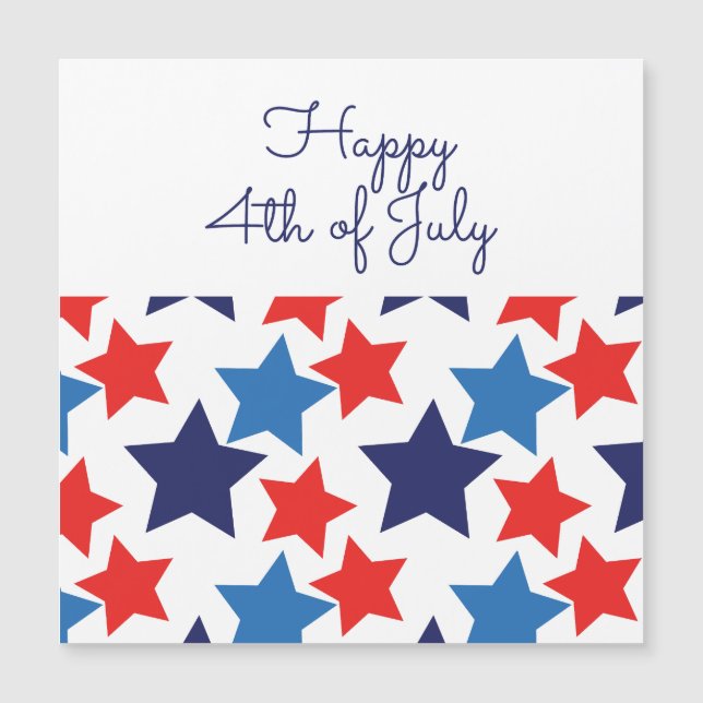 Feliz 4 de julio/Día de la Independencia (Anverso)