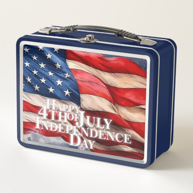 Feliz 4 de julio - Día de la Independencia (Anverso)