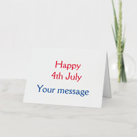 Feliz 4 de julio Día de la Independencia agregar t