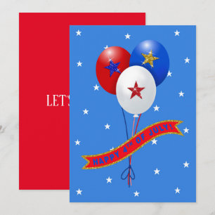Feliz 4 de julio, Personalizar de los globos patri