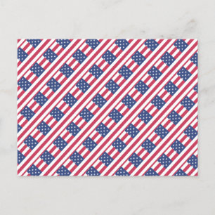 Feliz 4 de julio Tarjeta postal del Día de la Inde