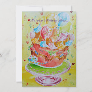 Feliz 50.ª tarjeta de cumpleaños