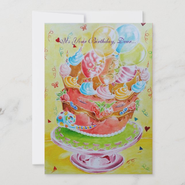 Feliz 50.ª tarjeta de cumpleaños (Anverso)