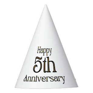 Feliz 5° Aniversario Fiesta Gorra