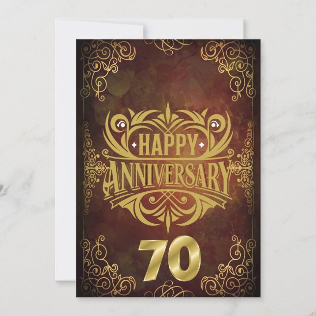 Feliz 70 Aniversario (Anverso)