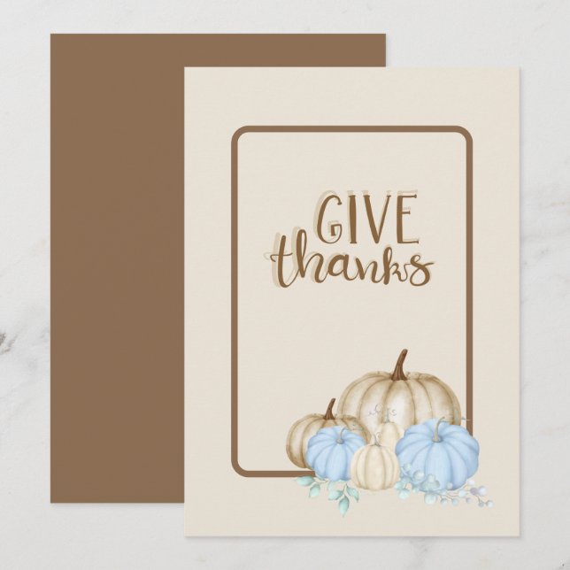 Feliz agradecimiento a la invitación (Anverso / Reverso)