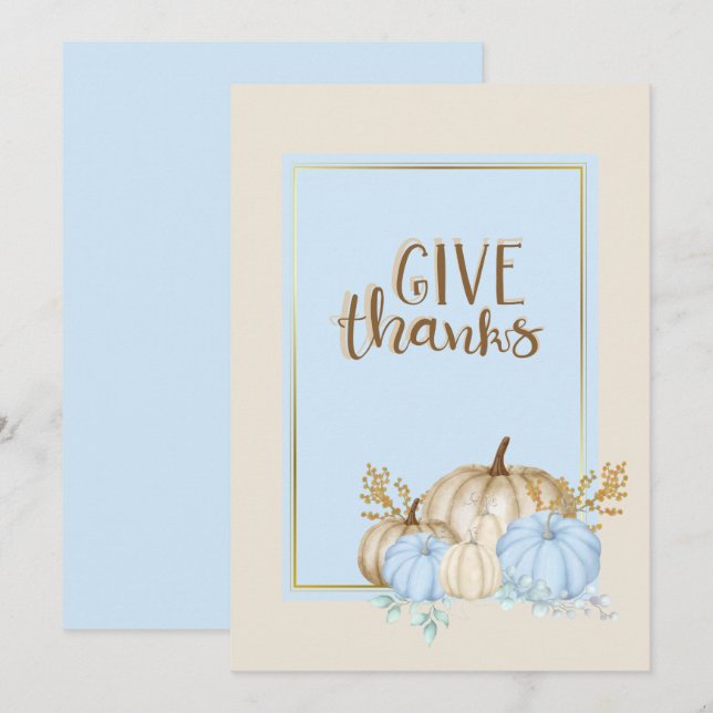 Feliz agradecimiento a la invitación (Anverso / Reverso)