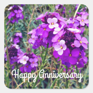 Feliz aniversario Bowles Mauve #1 Pegatinas
