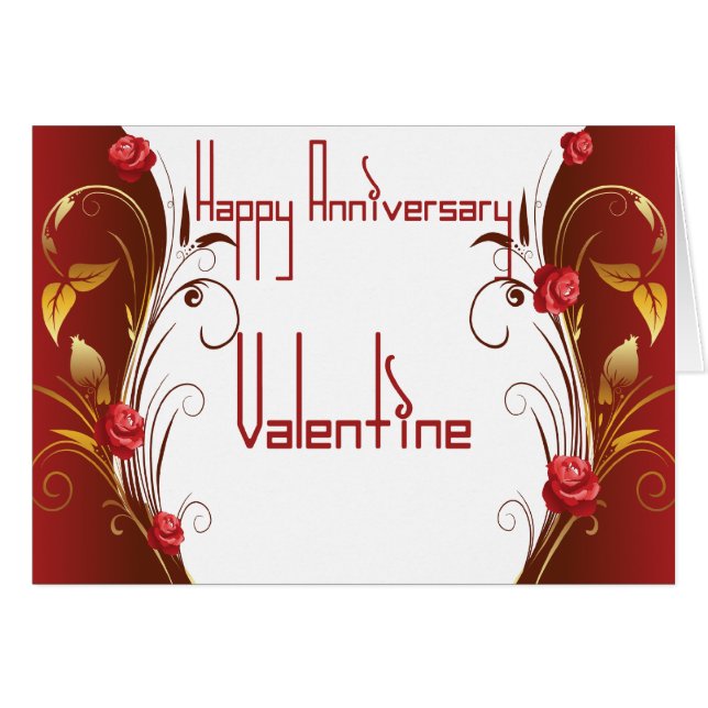 Feliz aniversario de San Valentín (Anverso (Horizontal))