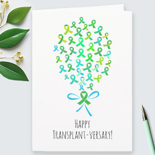 Feliz aniversario de trasplante de Personalizado r
