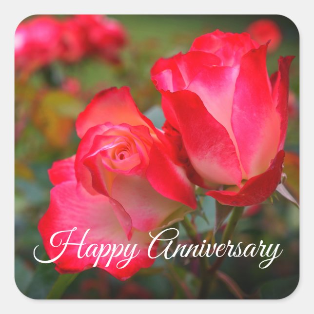 Feliz Aniversario del Parfait #4-2 Pegatinas (Anverso)