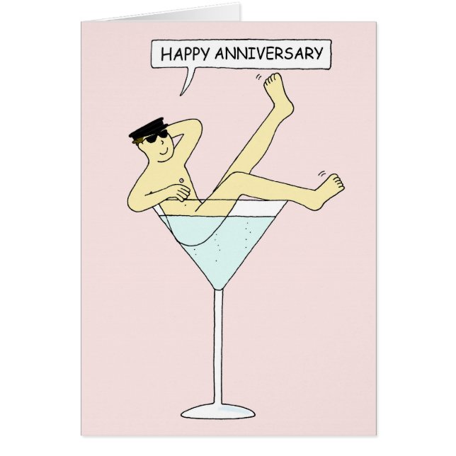 Feliz aniversario Humor masculino gay (Frente)