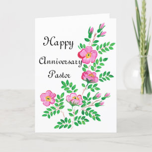 Feliz Aniversario Tarjeta de Felicitación para Pas