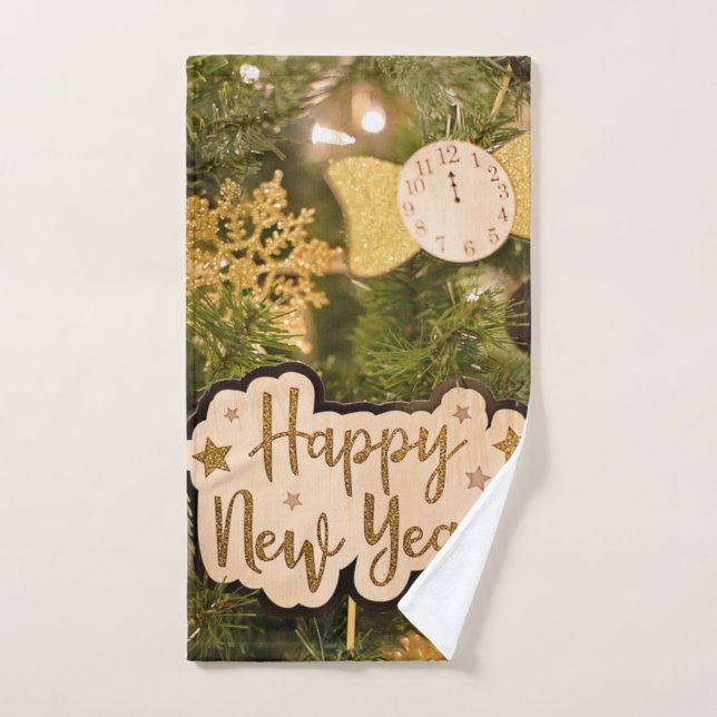 FELIZ AÑO NUEVO (Toalla de mano)