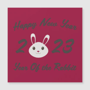 Feliz Año Nuevo 2023, año del conejo