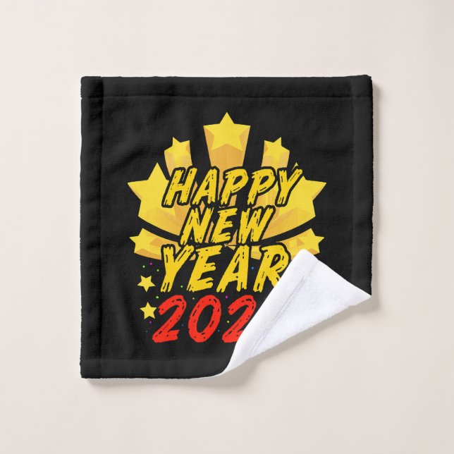 Feliz Año Nuevo 2024  (Toallita)