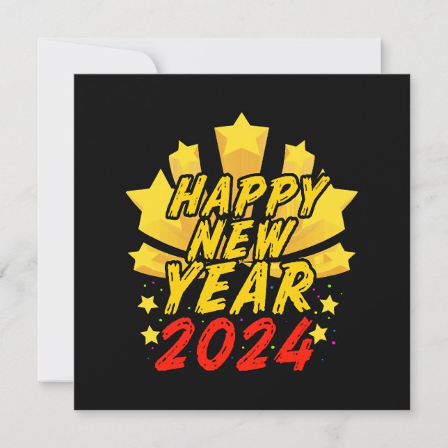 Feliz Año Nuevo 2024 (Anverso)