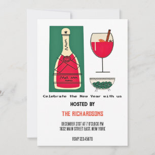 feliz año nuevo 2024 feliz navidad tarjetas de fel