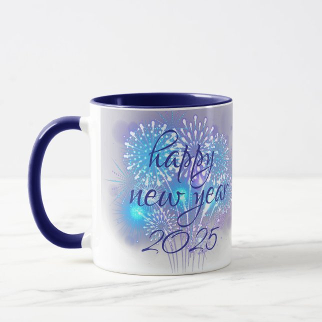 feliz año nuevo 2025 taza de café (Izquierda)