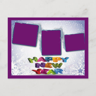 Feliz Año Nuevo agrega tu postal de fotos