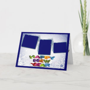 Feliz Año Nuevo agrega tu tarjeta de felicitación 