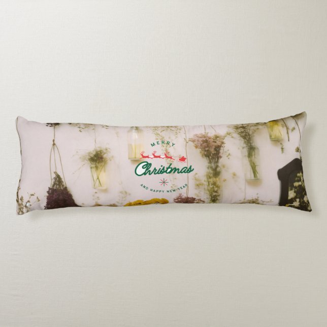 Feliz Año Nuevo Almohada Corporal (Reverso)