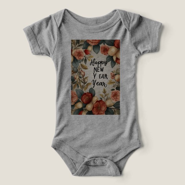 Feliz Año Nuevo bebé @@*** (Diseño delantero )