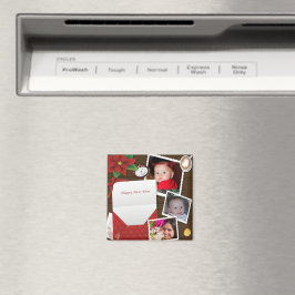 Feliz Año Nuevo con Holly Añadir tu imán de fotos