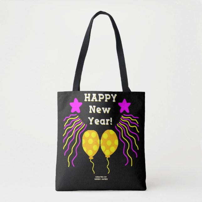 Feliz Año Nuevo con la bolsa (Anverso)