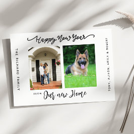 Feliz Año Nuevo que nos mudamos de Invitación