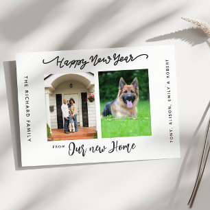 Feliz Año Nuevo que nos mudamos de Invitación