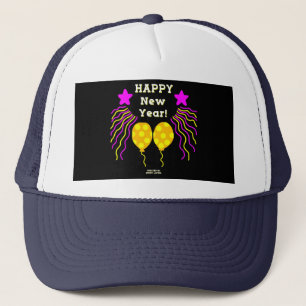 Feliz Año Nuevo quiere sombrero camionero