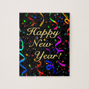 "¡Feliz Año Nuevo!" Rompecabezas