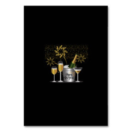 Feliz Año Nuevo - Tarjeta de mesa