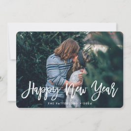 Feliz Año Nuevo | Tarjeta fotográfica de vacacione