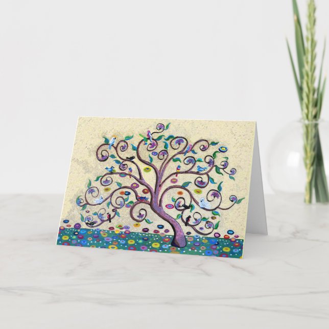 Feliz árbol de navidad de la vida (Anverso)