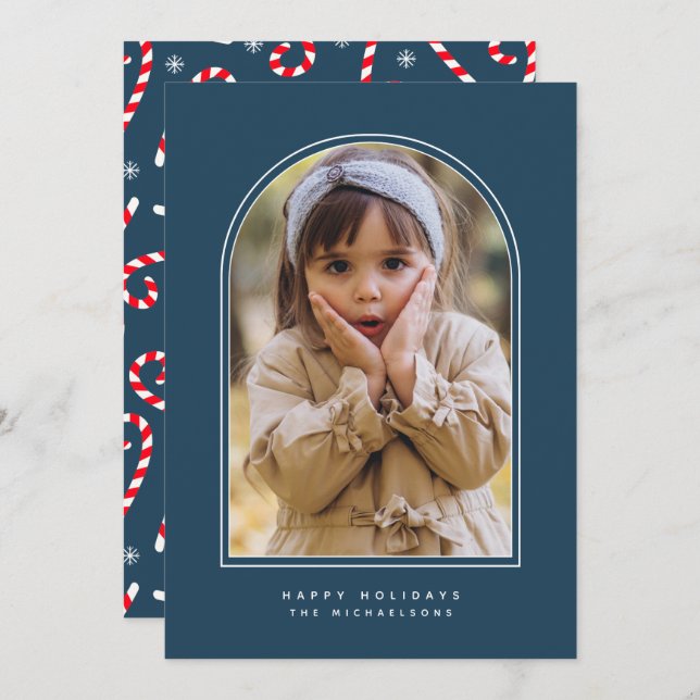 FELIZ ARCH DE VACACIONES Añadir tu foto (Anverso / Reverso)