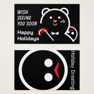 Feliz Bear Hey Festividades Saludos