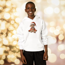 Feliz bebé Navidades de la casa de Elf Boy