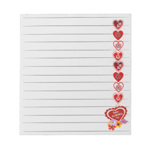 Feliz Bloc de notas de San Valentín