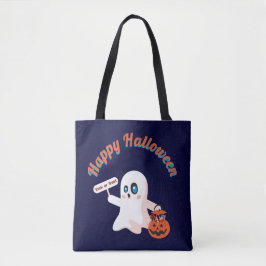 Feliz bolso de té de Halloween