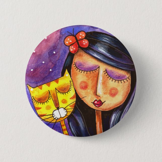 Feliz - botón (Anverso)