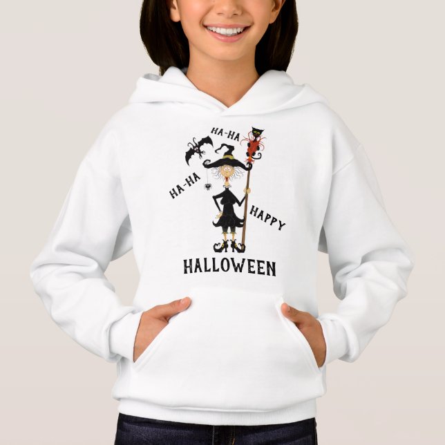 Feliz Bruja de Halloween (Anverso)