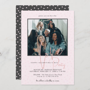 Feliz Brunch del Día de Galentine   Invitación a l