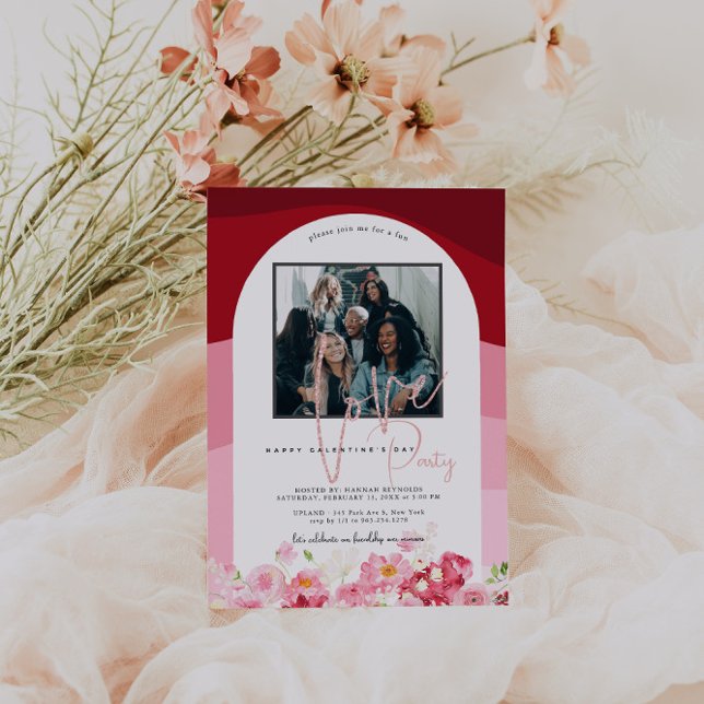 Feliz Brunch del Día de Galentine | Invitación a l (Subido por el creador)